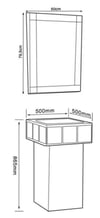 Lena Monoblok Lavabo+Ayna  E-314+Ea314 E-314+EA-314