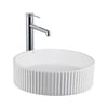 E-W1001MB Tezgah Üstü Mat Beyaz Lavabo E-W1001MB