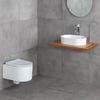 E-W1002MB Tezgah Üstü Mat Beyaz Lavabo E-W1002MB