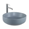 E-W1201MM Tezgah Üstü Lavabo Mat Mavi E-W1201MM