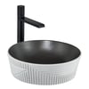 E-W1502MKG Tezgah Üstü Lavabo Mat Koyu Gri & Beyaz E-W1502MKG