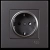 Eqona Metallıc Fume Topraklı Prız(Mkz) 01 40 17 00 152 115