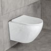 ET-W1200M8 Asma Klozet Mermer Desenli Mat Beyaz ET-W1200M8