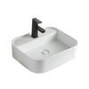 EY-4720MB Mat Beyaz Tezgah Üstü Lavabo EY-4720MB