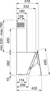 Davlumbaz Beyaz  Fpj 615 V Wh A 60 Cm 110.0361.903