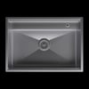 Inox 68x48 Koruma Kapaklı Paslanmaz Çelik Eviye KTC-106