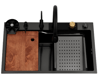 Lena Nano Black-Siyah Mutfak Evye Seti(Batarya Dahil) L-ME751001NB
