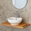 E-5033 Tezgah Üstü Porselen Lavabo E-5033