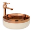 E-4000R Tezgah Üstü Porselen Lavabo E-4000R