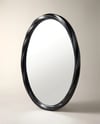 60x80 Oval Siyah Ayna M-07B