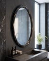 60x80 Oval Siyah Ayna M-07B