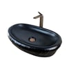 Mira 60 cm Mat Siyah Çanak Lavabo MB-302