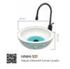 Pure Alaçatı Dekoratif Tezgah Üstü Çanak Lavabo Hnm-101 HNM-101