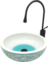 Pure Alaçatı Dekoratif Tezgah Üstü Çanak Lavabo Hnm-101 HNM-101