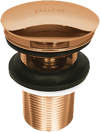 Pure Basmalı Delikli Sifon Pop-Up Bronz Rg-02D RG-02D