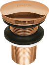Pure Basmalı Sifon Pop-Up Bronz Deliksiz Rg-02 RG-02