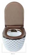 Pure Bronz Yavaş Kapanır Klozet Kapağı Cs-23 CS-23