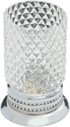 Pure Crystal / Krom takım Üstü Diş Fırçalık Aks-1303 AKS-1303