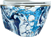 Pure Ebru Mavi  Altın Kanalsız Asma Klozet Wh-131 WH-131