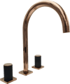 Pure Elagate Bronz Üç Delikli Lavabo Armatürü Elg-105 ELG-105