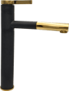Pure Emr Siyah Gold Mutfak Evye Armatürü Emr-103 EMR-103