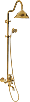 Pure Flamingo Gold Banyo Armatür / Duş takımi G-2013 G-2013