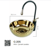 Pure Gold Tezgahüstü Çanak Lavabo G-205 G-205