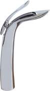 Pure Luxury Chrome Tezgah Üstü Çanak Lavabo Armatürü C-225 C-225