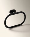 Paris Elips Havluluk Siyah KMR-7006