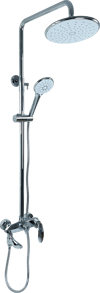Pure Royal Krom Banyo Armatür / Duş takımi C-2021 C-2021