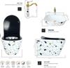 Pure Terrazzo Kanalsız Asma Klozet Wh-801 WH-801