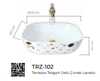 Pure Terrazzo Tezgah Üstü Çanak Lavabo Trz-102 TRZ-102