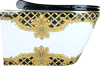 Pure White Gold  Kleopatra Kanalsız Asma Klozet Wh-296 WH-296