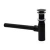 T Lavabo Sıfonu+Pop-Up Prınç Sıyah Sfn-07 SFN-07