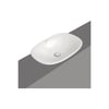 Spırıt 60X40 Cm Çanak Armatür Delıksız Lavabo Mat Beyaz 310200200183