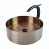 Paslanmaz Çelik Rose Gold Çanak Lavabo SSB-104