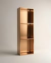 30x90 cm Gömme Paslanmaz Çelik Niş Ledli Rose Gold SSB-107