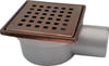 Sukar Yer Süzgeci 50Mm Yandan  Bronz 10X10 Kare Izgara 1041-1285022-51