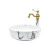 Sharp Calacatta 42 cm Çanak Lavabo TR-139