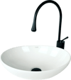 Pure Beyaz Tezgah Üstü Çanak Lavabo W-153 W-153