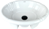 Pure Beyaz Tezgah Üstü Çanak Lavabo W-297 W-297