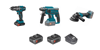 Catpower 3 Makinalı Set 4130 Akülü Vidalama, Kırıcı ve Taşlama 20V