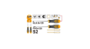 INGCOIngco HSGT680208 Endüstriyel 2'li Darbeli Tornavida SetiING-HSGT680208