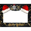 Dekoratif Ayaklı Pano2025 Yeni Yıl Hatıra Çerçevesi