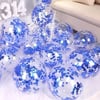 30 Adet Lacivert Yıldız Uçan Balon Demeti