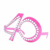 40 Yaş Pembe Gözlük
