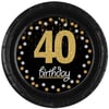 40 Yaş Siyah Tabak