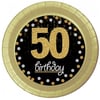 50 Yaş Gold Tabak