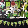 Ben 10 Masa Üstü Ayaklı Pano