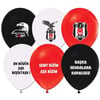Beşiktaş Lisanslı Lateks balon 20 Adet